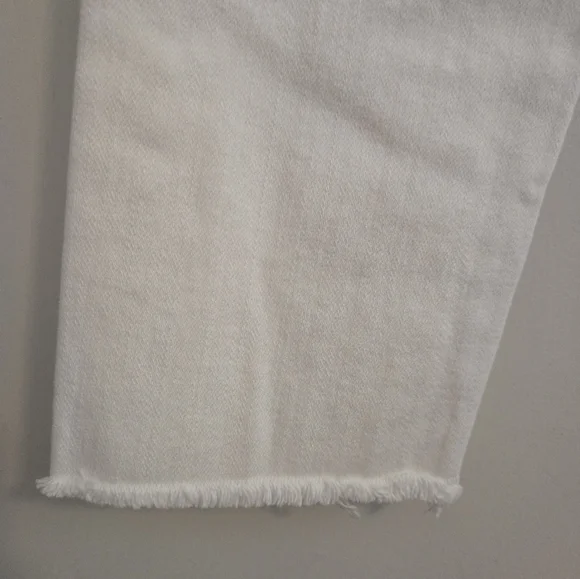 Adriano Goldschmied jeans white size 25 R. THE Stevie ankle. Slim straight - Picture 7 of 7